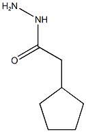 2-cyclopentylacetohydrazide 구조식 이미지