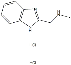 N-(1H-benzimidazol-2-ylmethyl)-N-methylamine dihydrochloride Structure