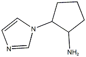 2-(1H-imidazol-1-yl)cyclopentanamine 구조식 이미지
