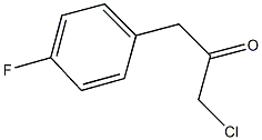 1-chloro-3-(4-fluorophenyl)acetone Structure
