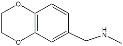 (2,3-dihydro-1,4-benzodioxin-6-ylmethyl)(methyl)amine Structure