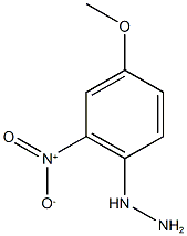 (4-methoxy-2-nitrophenyl)hydrazine 구조식 이미지