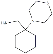 [1-(thiomorpholin-4-yl)cyclohexyl]methanamine 구조식 이미지