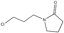 1-(3-chloropropyl)pyrrolidin-2-one 구조식 이미지