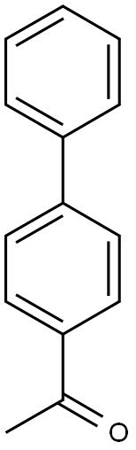 1-(4-phenylphenyl)ethan-1-one Structure