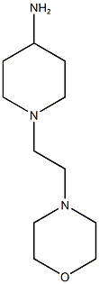 1-[2-(morpholin-4-yl)ethyl]piperidin-4-amine Structure