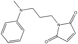 1-{3-[methyl(phenyl)amino]propyl}-2,5-dihydro-1H-pyrrole-2,5-dione Structure