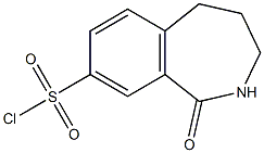 1-oxo-2,3,4,5-tetrahydro-1H-2-benzazepine-8-sulfonyl chloride 구조식 이미지