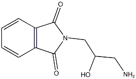2-(3-amino-2-hydroxypropyl)-2,3-dihydro-1H-isoindole-1,3-dione Structure