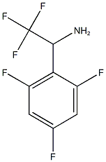 2,2,2-trifluoro-1-(2,4,6-trifluorophenyl)ethan-1-amine Structure