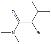 2-bromo-N,N,3-trimethylbutanamide Structure