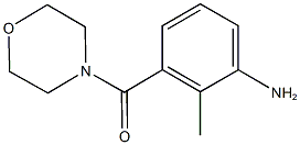 2-methyl-3-(morpholin-4-ylcarbonyl)aniline 구조식 이미지