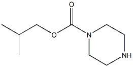 2-methylpropyl piperazine-1-carboxylate Structure