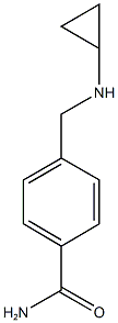 4-[(cyclopropylamino)methyl]benzamide 구조식 이미지