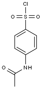 4-acetamidobenzene-1-sulfonyl chloride Structure