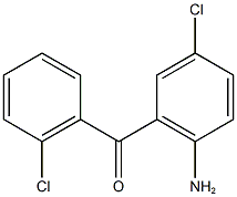 4-chloro-2-[(2-chlorophenyl)carbonyl]aniline 구조식 이미지