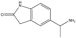 5-(1-aminoethyl)-2,3-dihydro-1H-indol-2-one 구조식 이미지