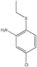 5-chloro-2-(ethylsulfanyl)aniline Structure