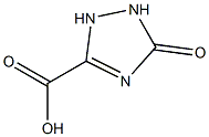 5-oxo-2,5-dihydro-1H-1,2,4-triazole-3-carboxylic acid 구조식 이미지