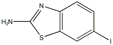 6-iodo-1,3-benzothiazol-2-amine 구조식 이미지