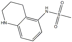 N-(1,2,3,4-tetrahydroquinolin-5-yl)methanesulfonamide 구조식 이미지