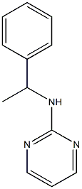 N-(1-phenylethyl)pyrimidin-2-amine Structure