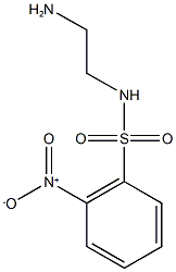 N-(2-aminoethyl)-2-nitrobenzene-1-sulfonamide Structure