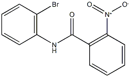 N-(2-bromophenyl)-2-nitrobenzamide 구조식 이미지