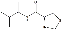 N-(3-methylbutan-2-yl)-1,3-thiazolidine-4-carboxamide 구조식 이미지