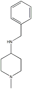N-benzyl-1-methylpiperidin-4-amine Structure