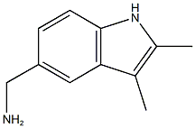(2,3-dimethyl-1H-indol-5-yl)methylamine 구조식 이미지