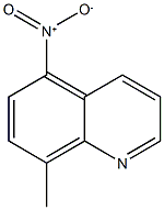 8-methyl-5-nitroquinoline Structure