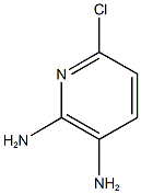 6-chloropyridine-2,3-diamine 구조식 이미지