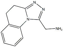 1-(4,5-DIHYDRO[1,2,4]TRIAZOLO[4,3-A]QUINOLIN-1-YL)METHANAMINE 구조식 이미지