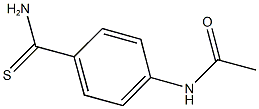 N-[4-(AMINOCARBONOTHIOYL)PHENYL]ACETAMIDE Structure