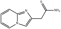 2-IMIDAZO[1,2-A]PYRIDIN-2-YLETHANETHIOAMIDE 구조식 이미지