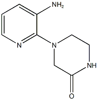 4-(3-AMINOPYRIDIN-2-YL)PIPERAZIN-2-ONE Structure