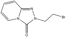 2-(2-BROMOETHYL)[1,2,4]TRIAZOLO[4,3-A]PYRIDIN-3(2H)-ONE 구조식 이미지