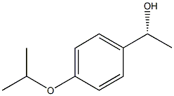 (1R)-1-(4-ISOPROPOXYPHENYL)ETHANOL 구조식 이미지