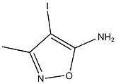 4-iodo-3-methylisoxazol-5-amine 구조식 이미지