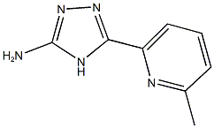 5-(6-methylpyridin-2-yl)-4H-1,2,4-triazol-3-amine Structure