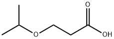 3-isopropoxypropanoic acid 구조식 이미지