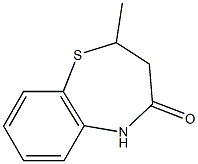 2-methyl-2,3-dihydro-1,5-benzothiazepin-4(5H)-one Structure