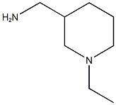 (1-ethylpiperidin-3-yl)methanamine 구조식 이미지