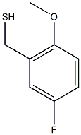 (5-fluoro-2-methoxyphenyl)methanethiol 구조식 이미지