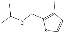 [(3-methylthiophen-2-yl)methyl](propan-2-yl)amine Structure