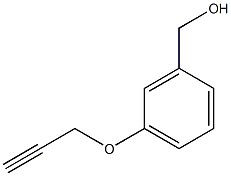 [3-(prop-2-yn-1-yloxy)phenyl]methanol 구조식 이미지