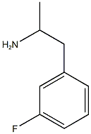 1-(3-fluorophenyl)propan-2-amine 구조식 이미지