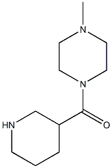 1-methyl-4-(piperidin-3-ylcarbonyl)piperazine 구조식 이미지