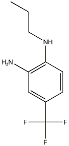 1-N-propyl-4-(trifluoromethyl)benzene-1,2-diamine 구조식 이미지